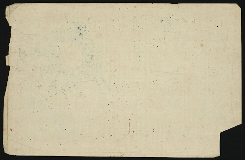 Metz. Nouveau cahier 4. Folio 6, verso.
Feuillet vierge.