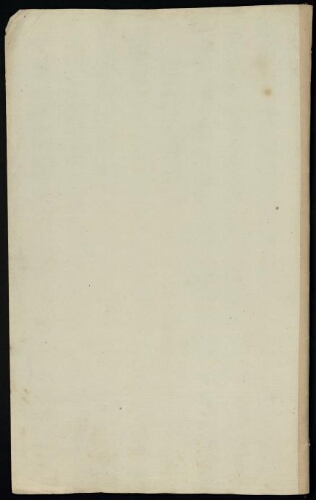 Metz. Cahier G : ville. Folio 10, verso.
Feuillet vierge.