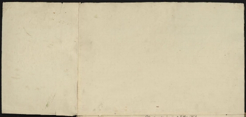 Toul. Cahier C : Ville. [Folio] 3 [verso]. Feuillet vierge.