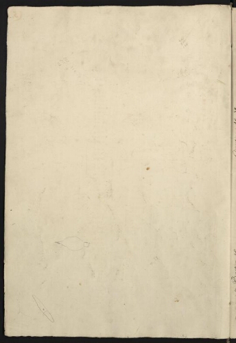 Toul. Cahier B : Bâtiments militaires, ponts. [Folio] 4 [verso] Feuillet vierge.