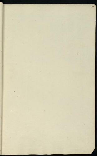Metz. Cahier D : ville. Folio 11, recto.
Feuillet vierge.