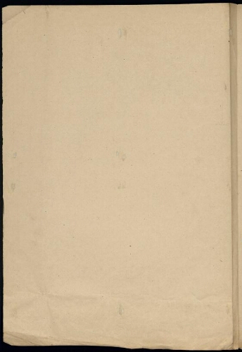 Metz. Nouveau cahier 1. Folio 3, verso.
Feuillet vierge.