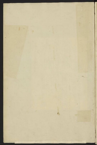 Bitche. Cahier : fortifications nouvelles. Folio 4, verso.
Feuillet vierge.