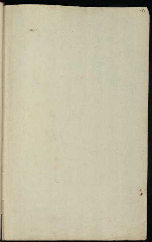 Metz. Cahier G : ville. Folio 12, recto.
Feuillet vierge.