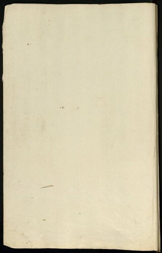 Metz. Cahier E : ville. Folio 7, verso.
Feuillet vierge.