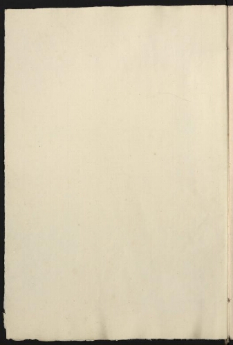 Toul. Cahier B : Bâtiments militaires, ponts. [Folio] 7 [verso] Feuillet vierge.