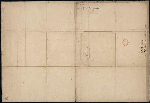 Toul. [verso] Plan de Toul avec ses environs de 1704 [corrigé par] 1723