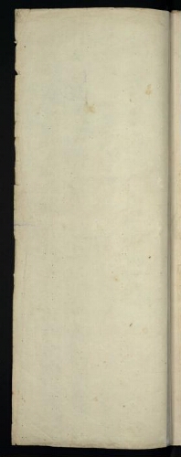 Metz. Cahier B : ville. Feuille volante, folio 13, verso.
Feuillet vierge.