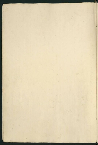 Verdun. Cahier A : Fortifications. [Folio] 5 [verso] - [Feuillet vierge]
