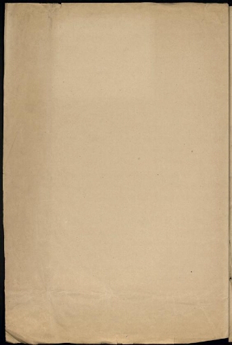 Metz. Nouveau cahier 1. Folio 9, verso.
Feuillet vierge.