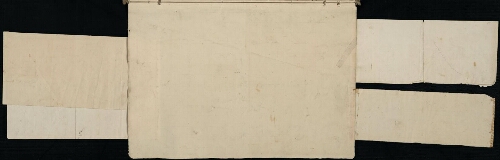 Toul. Cahier G : Campagne. [Folio] 1 [verso] Feuillets blancs et une inscription manuscrite.