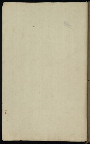 Metz. Cahier G : ville. Folio 12, verso.
Feuillet vierge.