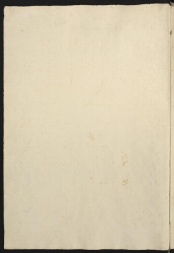 Toul. Cahier B : Bâtiments militaires, ponts. [Folio] 2 [verso] Feuillet vierge.