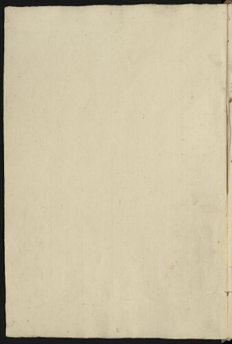 Toul. Cahier C : Ville. [Folio] 1 [verso]. Feuillet vierge.